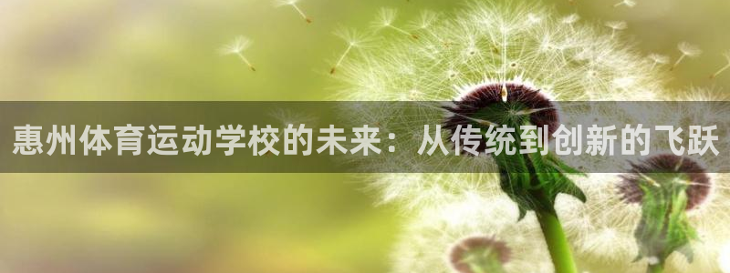 oety欧亿体育官网下载招商电话:惠州体育运动学校的未来:从